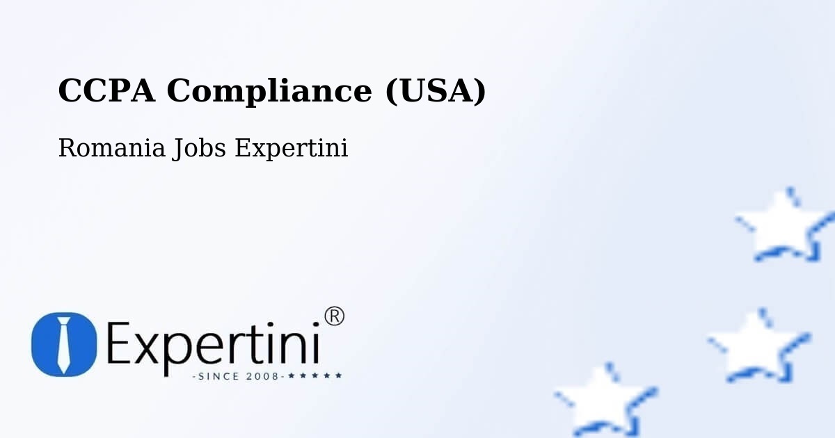 CCPA Privacy Rights & Compliance Notice – Talea - Romania Jobs Expertini