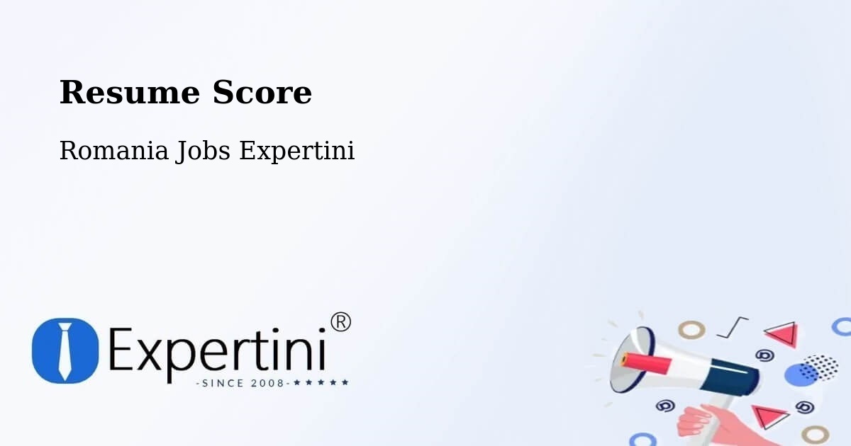 Resume Score & Job Description Match Tool – Talea - Romania Jobs Expertini